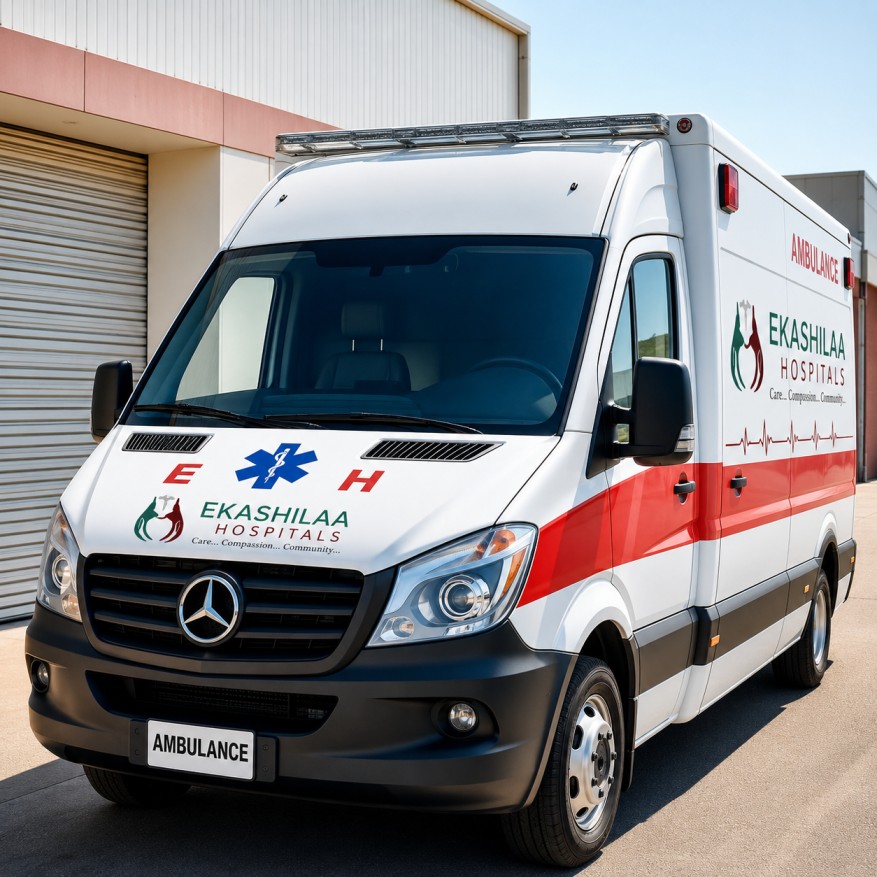 Ekashila Hospital Ambulance